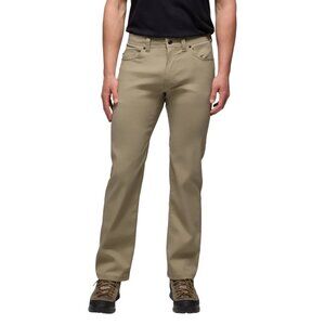 Prana Brion Pants Men's 31 Slim Fit Beige Khaki Nylon Hiking Performance Stretch